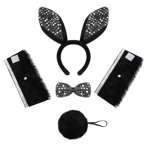 Ruarby Kuhohren, Stirnbänder, Ohren, Tierschwanz, Ohren, Set, Cartoon-Haarband für Bühne, Kinderkostüm, Kopfbedeckung Ruarby Kuhohren, Stirnbänder, Ohren, Tierschwanz, Ohren, Set, Cartoon-Haarband für Bühne, Kinderkostüm, Kopfbedeckung von Ruarby