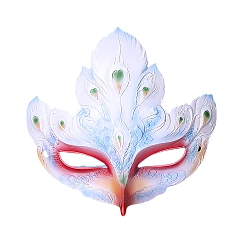 Ruarby Maskerade-Augenmaske für Damen, Karneval, Halloween, Cosplay, Foto-Requisiten, traditionelles chinesisches Kostüm-Zubehör von Ruarby