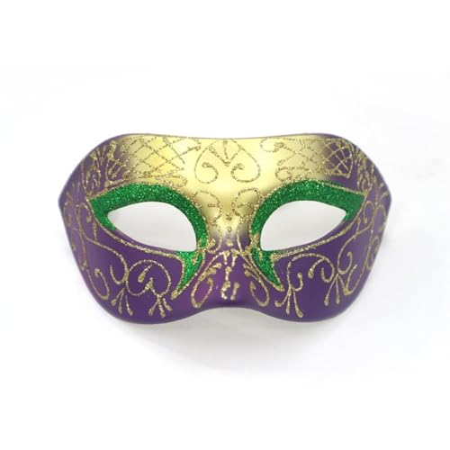 Ruarby Maskerade Half Face Eye Party Halloween Kostüm Handheld Karneval mit halbem Gesicht von Ruarby
