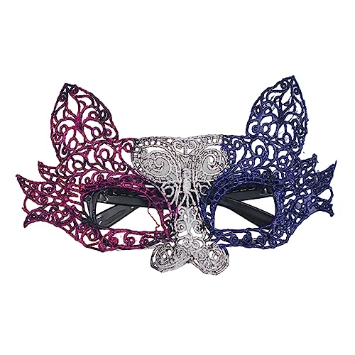 Ruarby Maskerade für Damen und Mädchen, Spitze, Halloween, Karneval, Partyzubehör, halbes Gesicht Auge Ruarby Maskerade für Damen und Mädchen, Spitze, Halloween, Karneval, Partyzubehör, halbes Gesicht Auge von Ruarby