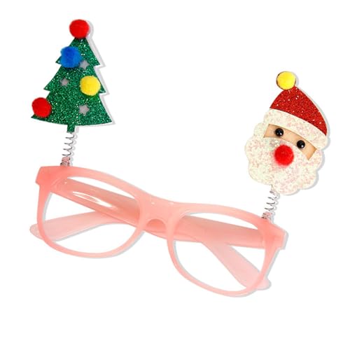 Ruarby Neujahrsbrille Karneval Weihnachten Brille Foto Requisiten Glitzer Dekorationen Neujahr Teenager Erwachsene von Ruarby