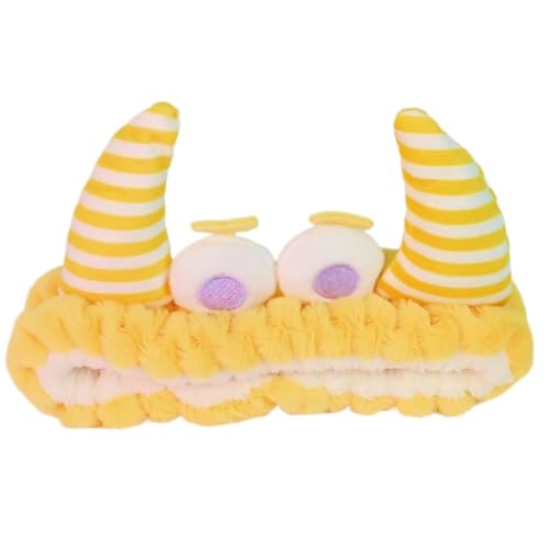 Ruarby Pelziges Teufelshorn, Cosplay, Party, Cartoon-Kostüm, Halloween, Cartoon, Rollenspiel, Kostüm, Abschlussball, Party, Waschen des Gesichts, Kopfbedeckung Ruarby Pelziges Teufelshorn, Cosplay, Party, Cartoon-Kostüm, Halloween, Cartoon, Rollenspiel, Kostüm, Abschlussball, Party, Waschen des Gesichts, Kopfbedeckung von Ruarby