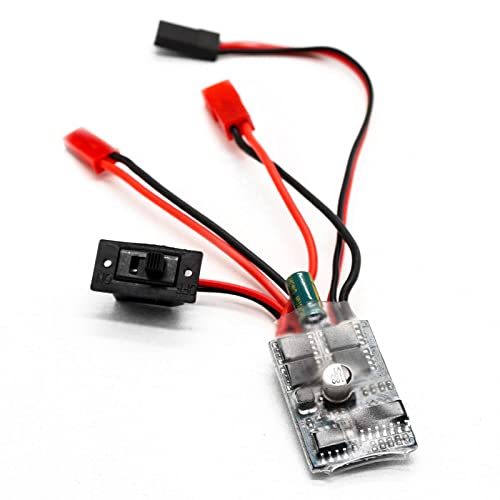 Ruarby Speed ​​Controller Gebürstetem Motor Gebürstetes Auto 35A Vorwärts Rückseite Für 1/16 1/18 1/24 Autoboottank von Ruarby