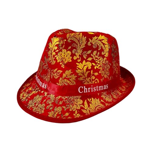 Ruarby Western-Weihnachtsparty-Hut für Feiertage, Feiern, Festival, Kostüm, Nikolausmütze, Cosplay, Party-Zubehör, Kopfbedeckung von Ruarby