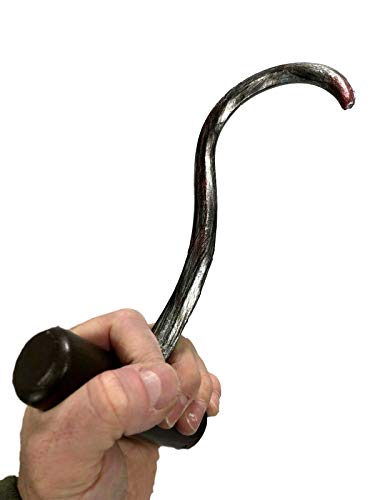 Rubber Johnnies , Fleischerhaken, Fake Waffe, Scary Blood Stained Hook, Halloween Zubehör, Realistische Foam Prop, Kostüm Waffen, Meat Packing District, New York City Rubber Johnnies , Fleischerhaken, Fake Waffe, Scary Blood Stained Hook, Halloween Zubehör, Realistische Foam Prop, Kostüm Waffen, Meat Packing District, New York City von Rubber Johnnies