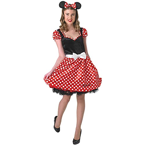 Rubie's Offizielles Damen-Kleid Disney Minnie Maus, Gr. L von Rubie´s