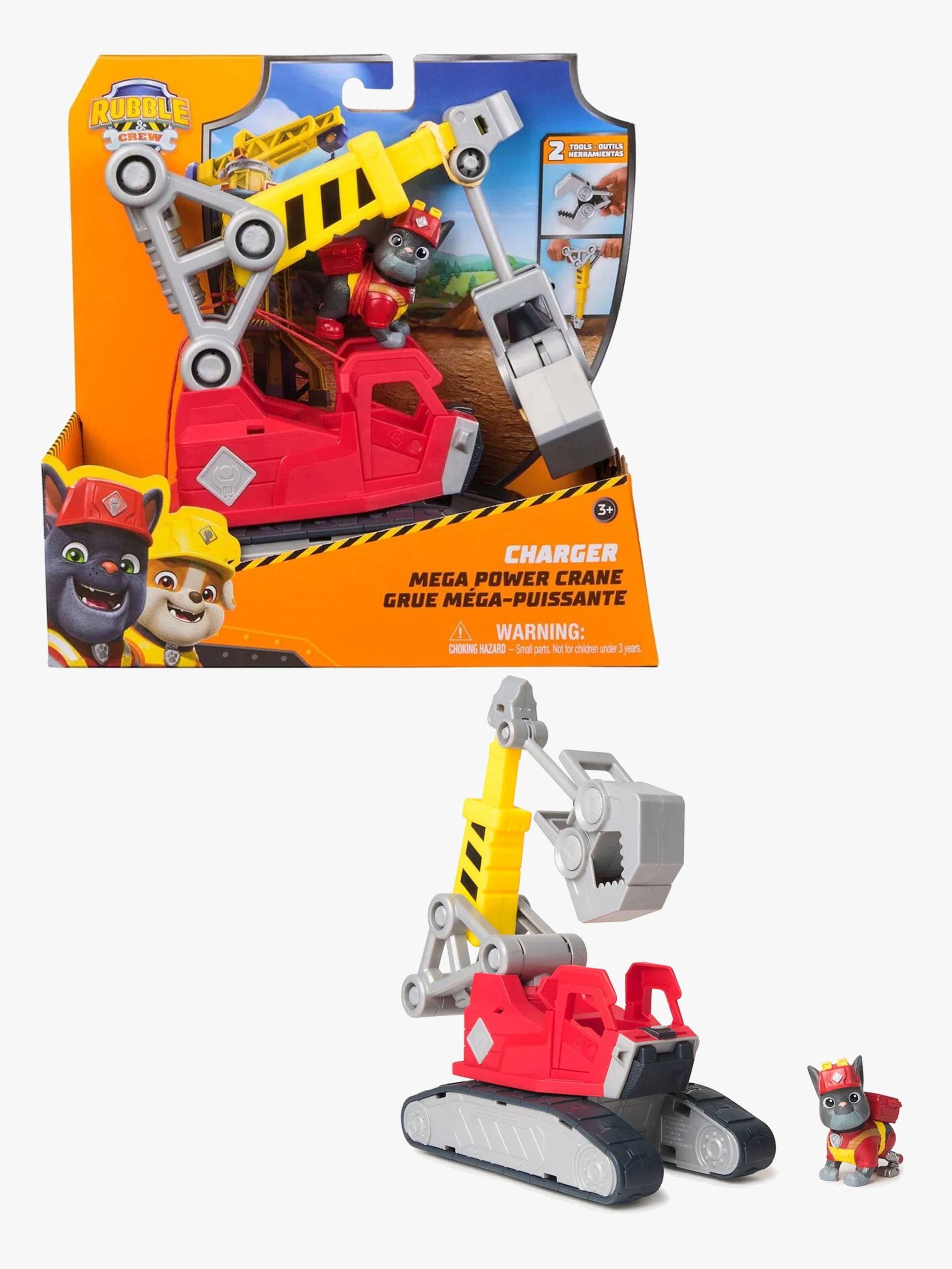 Rubble &  Crew Big Build Tool Fahrzeug - Charger von Rubble & Crew