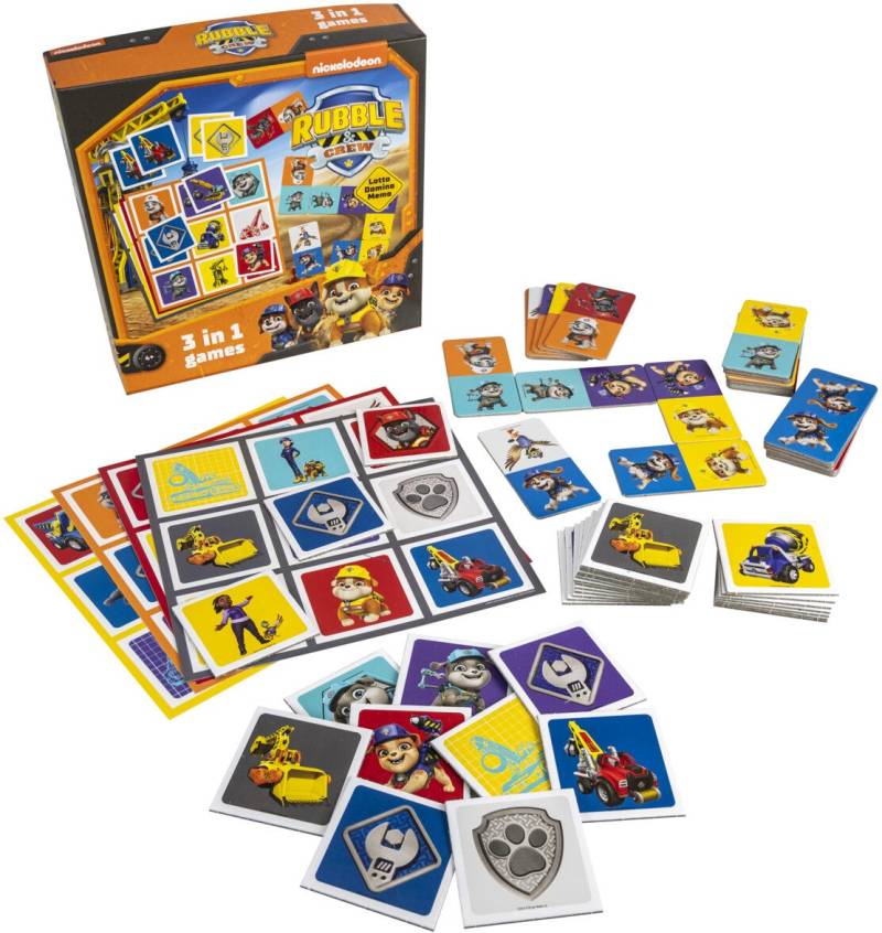 Rubble &  Crew Rubble &  Crew Spiel 3-in-1 von Rubble & Crew