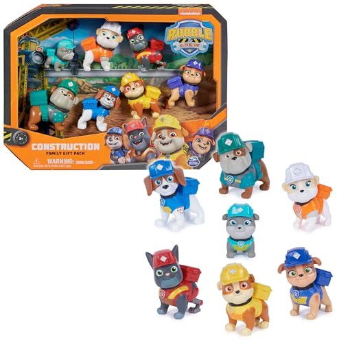 Rubble & Crew - Spielfiguren-Geschenkset mit 7 Hundefiguren zum Sammeln, Spielzeugfiguren, Spielzeug geeignet für Kinder ab 3 Jahren Rubble & Crew - Spielfiguren-Geschenkset mit 7 Hundefiguren zum Sammeln, Spielzeugfiguren, Spielzeug geeignet für Kinder ab 3 Jahren von Rubble & Crew