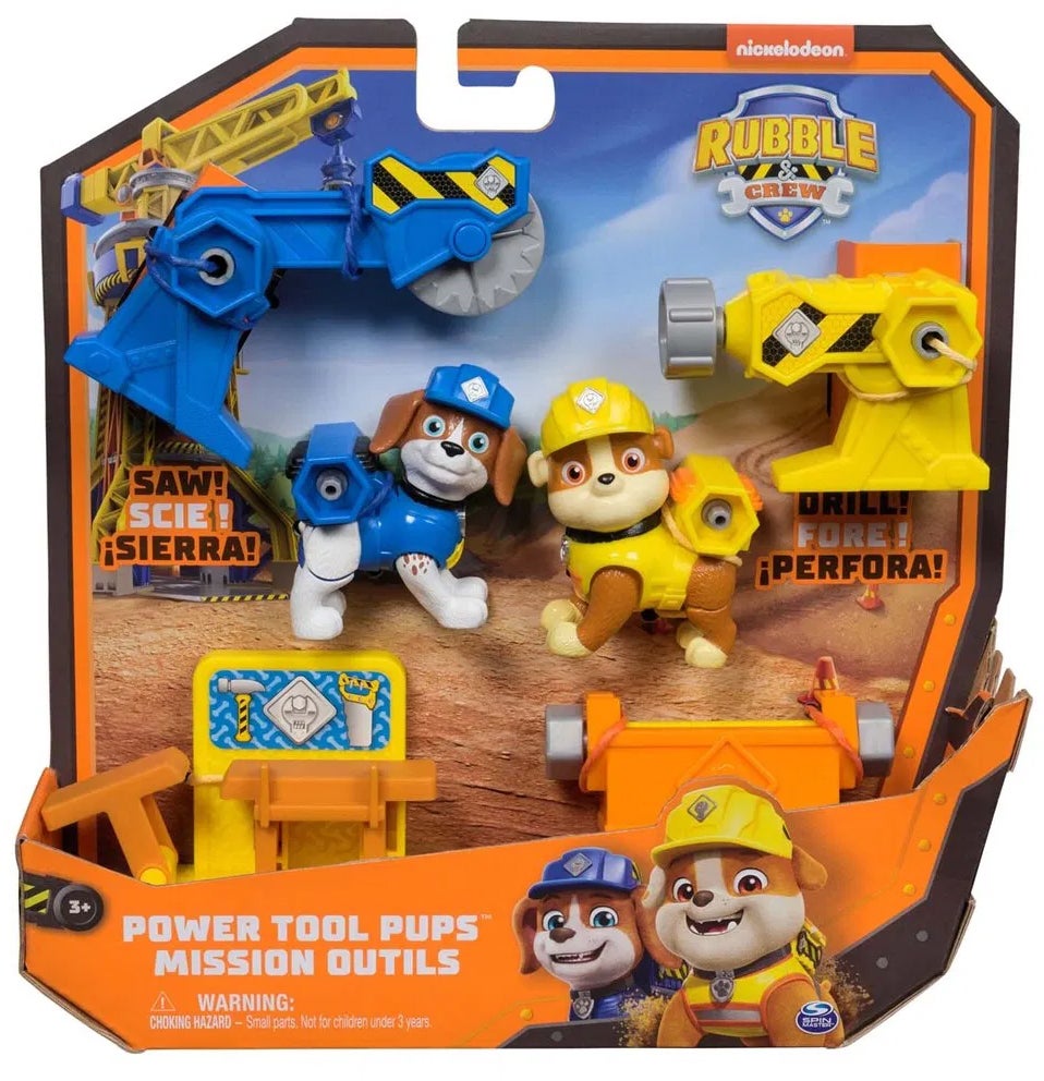 RubbleCrew Power Tool Pups Figuren 2er-Pack RubbleCrew Power Tool Pups Figuren 2er-Pack von Rubble & Crew