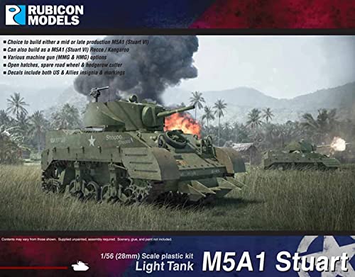 M5A1 Stuart / M5A1 Recce (mid & late production) (RubiconModels) von Rubicon Models