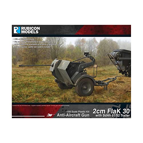 Rubicon Models 2cm FlaK30 w/SdAh 51/52 Trailer Rubicon Models 2cm FlaK30 w/SdAh 51/52 Trailer von Rubicon Models