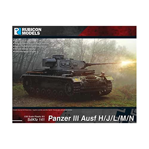 Rubicon Models RB0092 1/56 Bundeswehr Nr. 3 Panzer H/J/L/M/N Typ Kunststoff Modell Rubicon Models RB0092 1/56 Bundeswehr Nr. 3 Panzer H/J/L/M/N Typ Kunststoff Modell von Rubicon Models