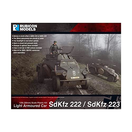 Rubicon Models SdKfz 222/223 Light Armoured Car Rubicon Models SdKfz 222/223 Light Armoured Car von Rubicon Models