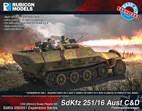 Rubicon Models SdKfz 251/16 Ausf C/D Erweiterung Rubicon Models SdKfz 251/16 Ausf C/D Erweiterung von Rubicon Models