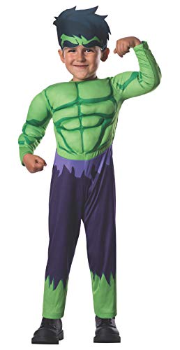 Rubies Marvel Super Hero Adventures Kleinkind-Muskel-Brustkostüm, Hulk, Kleinkind Rubies Marvel Super Hero Adventures Kleinkind-Muskel-Brustkostüm, Hulk, Kleinkind von Rubies
