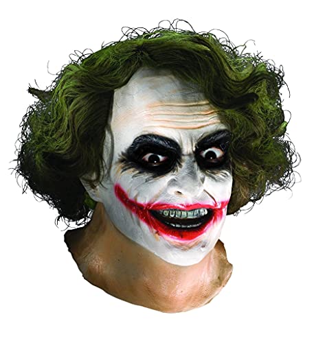 Batman Dark Knight The Joker Full Latex Adult Mask von Rubies
