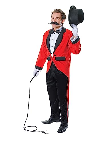 Bristol Novelty AC163 Zirkusdirektor Kostüm, Rot Bristol Novelty AC163 Zirkusdirektor Kostüm, Rot von Bristol Novelty