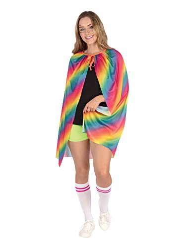 Bristol Novelty AF132 Regenbogen-Umhang (Erwachsene), Unisex Adult, Rainbow von Bristol Novelty