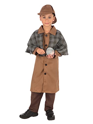 Bristol Novelty CF237S Detektiv, für Jungen, Größe S, Boys, Brown, 3-4 Jahre Bristol Novelty CF237S Detektiv, für Jungen, Größe S, Boys, Brown, 3-4 Jahre von Bristol Novelty