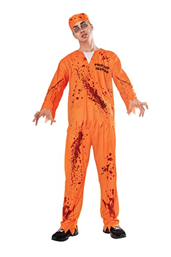 Bristol Novelty Kostüm Blutiger Sträfling, für Erwachsene, Größe L von Rubie's