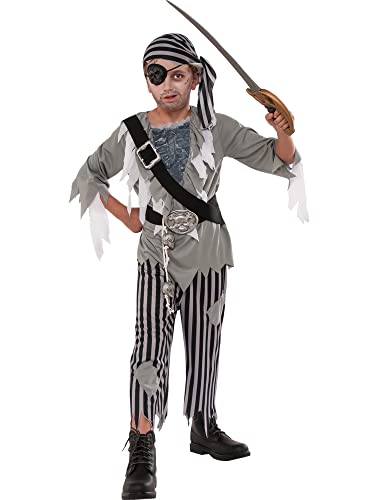 Bristol Novelty Piratengeist, für Jungen, Größe L, Alter: 7–8 Jahre Bristol Novelty Piratengeist, für Jungen, Größe L, Alter: 7–8 Jahre von Rubie's