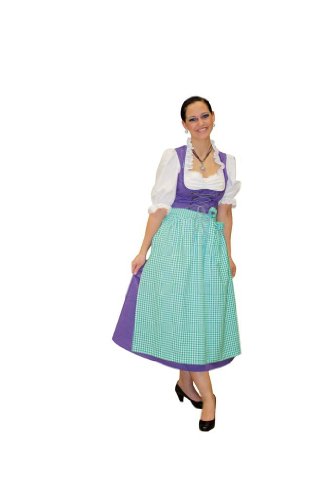 Dirndl lila Gr. 36, 38, 40, 42, Größe:38 von Rubie's
