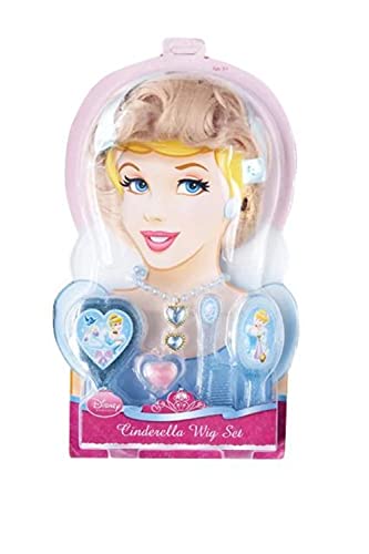 Disney Princess Perücke blond und Accessoire Set Cinderella Aschenputtel Disney Princess Perücke blond und Accessoire Set Cinderella Aschenputtel von Rubies