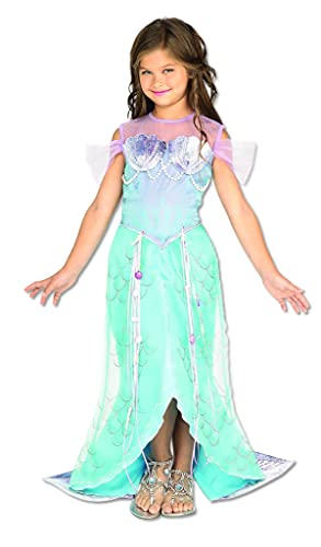 Fancy Me Mädchen Deluxe Kleine Meerjungfrau Prinzessin Buch Tag Woche Verkleidung Kleid Kostüm Outfit - Blau, Blau, 5-7 Years Fancy Me Mädchen Deluxe Kleine Meerjungfrau Prinzessin Buch Tag Woche Verkleidung Kleid Kostüm Outfit - Blau, Blau, 5-7 Years von Rubie's