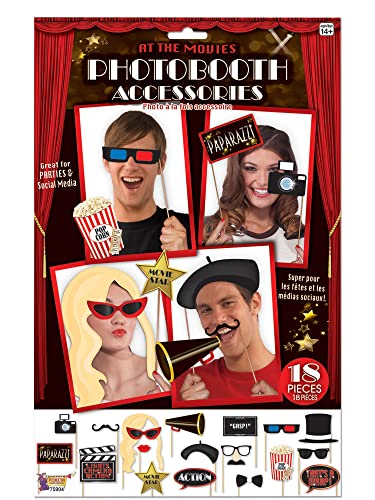 Forum Novelties X75904 75904 Hollywood Fotokabine Accessoiren, Mehrfarbig, einheitsgröße Forum Novelties X75904 75904 Hollywood Fotokabine Accessoiren, Mehrfarbig, einheitsgröße von Forum Novelties