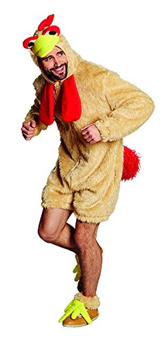 Hahn Gr. XXL Karneval Fasching Mottoparty Männerkostüm Kostüm Gockel Huhn von Rubie's