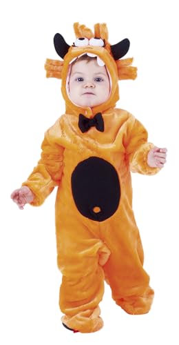 Haunted House Kostüm Mon-Tuo Orange Bebe Inf, Mehrfarbig (Rubies S8501-I) von Rubie's