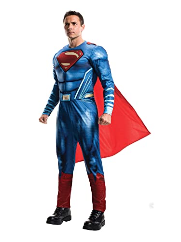 Rubie's 820952XL Offizielles DC Warner Bros Justice League Superman Kostüm für Erwachsene, herren, 0, XL von Rubie's