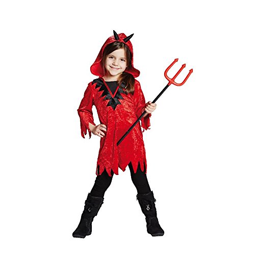 Kostüm Diabola Gr. 104-164 Kinder Teufel Tunika Fasching Karneval Halloween (164) von Rubies