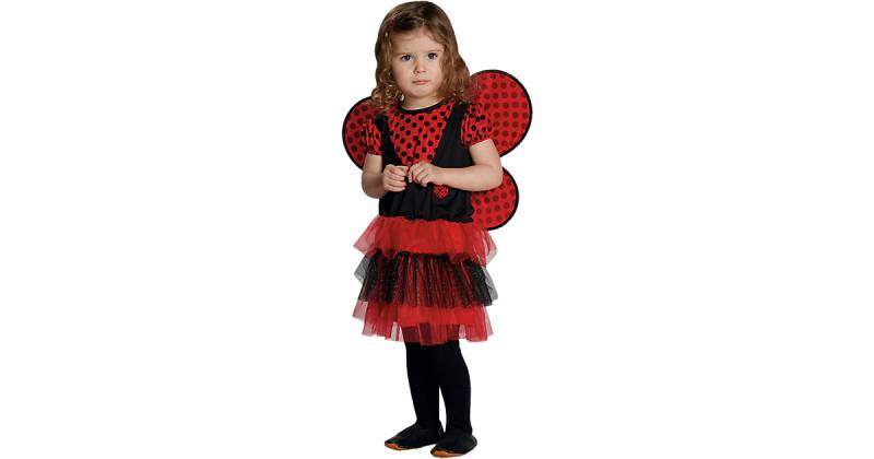 Kostüm Marienkäfer rot Gr. 92 Mädchen Kleinkinder von Party X People