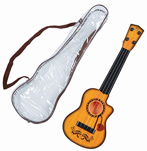 Kostüm Zubehör Mini Gitarre mit Schutzhülle Karneval Fasching von Rubie's