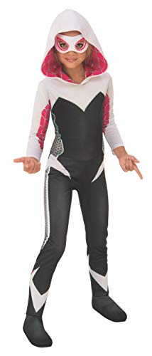 Marvel Rising Secret Warriors Deluxe Spider Gwen/Ghost Spider Kostüm, Größe S von Rubie's