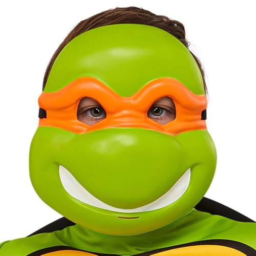 Michelangelo 1/2 Maske für Kinder - Nickelodeon Teenage Mutant Ninja Turtles von Rubie's