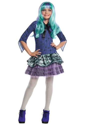 Monster High Twyla Kostüm für Mädchen, 3-4 Jahre (Rubie's 886704-S) von Rubies
