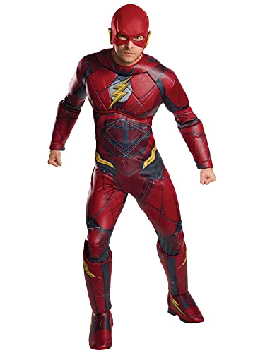Offizielles Superman-Kostüm für Erwachsene von Rubie‘s, DC Warner Bros Justice League Superman-Kostüm von Rubie's