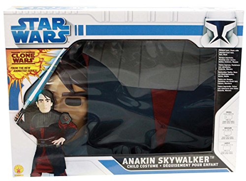Original Lizenz Star Wars Clone Wars Anakin Skywalker Clonewars Starwars Kostüm Gr. 128 - 140 Original Lizenz Star Wars Clone Wars Anakin Skywalker Clonewars Starwars Kostüm Gr. 128 - 140 von Rubie's