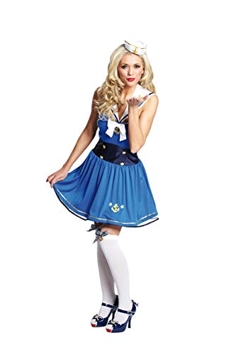 Pin up Matrosin Gr. 34, 36, 38, 40, 42, Größe:42 von Unbekannt
