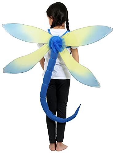 Prinzessin Paradise Blaue Libelle Kinderkostüm, Einheitsgröße Prinzessin Paradise Blaue Libelle Kinderkostüm, Einheitsgröße von Rubie's