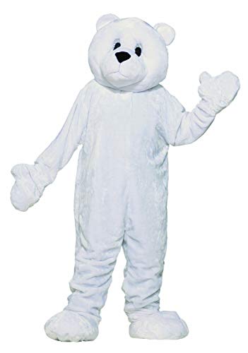 RUBIE'S Aptafêtes – CS964249 – Maskottchen Eisbär – Einheitsgröße – Weiß RUBIE'S Aptafêtes – CS964249 – Maskottchen Eisbär – Einheitsgröße – Weiß von RUBIE'S