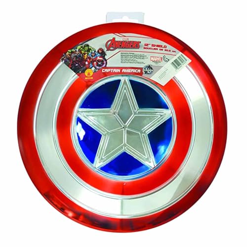 RUBIE'S Avengers – Schild aus Kunststoff, metallisiert, Captain America, 30 cm RUBIE'S Avengers – Schild aus Kunststoff, metallisiert, Captain America, 30 cm von Rubie's