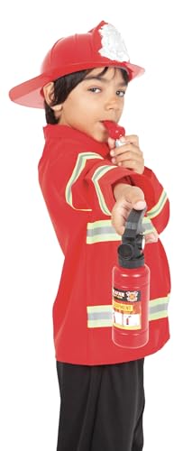 RUBIES - Feuerwehrmannkostüm für Kinder – Einheitsgröße (5-8 Jahre) von Rubies