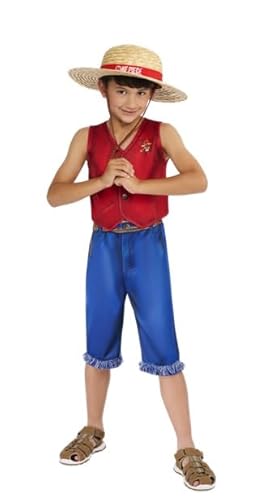 RUBIE'S One Piece Kostüm Luffy 11-13 Jahre von Rubie's