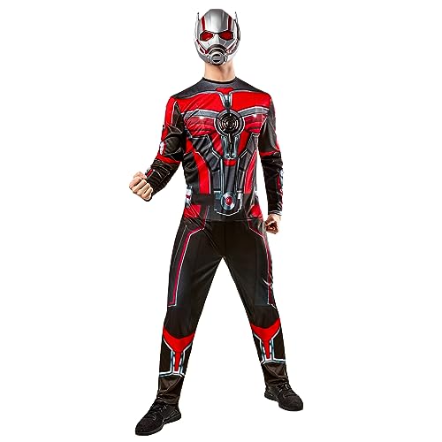 Rubies 1000662M Ant-Man Erwachsenenkostüm für Herren, mehrfarbig, Größe M, Brustumfang 104,1 cm, Halloween, Halloween Rubies 1000662M Ant-Man Erwachsenenkostüm für Herren, mehrfarbig, Größe M, Brustumfang 104,1 cm, Halloween, Halloween von Rubie's