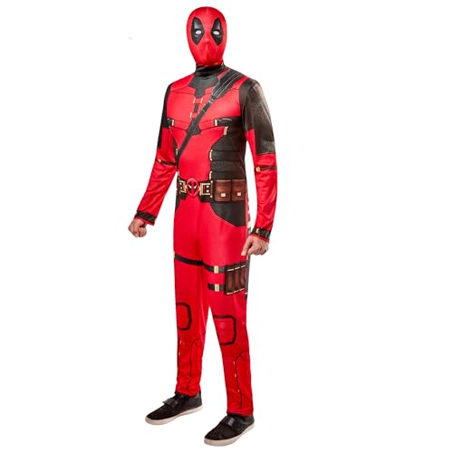 Rubie's 1001361XS Deadpool Kostüm für Erwachsene, Herren, Mehrfarbig, XS Rubie's 1001361XS Deadpool Kostüm für Erwachsene, Herren, Mehrfarbig, XS von Rubie's