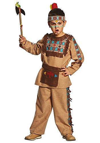 Rubie's 12135 Barry Gr. -104 152, Jungen Kostüm Apache braun Kinderfasching -128 von Rubie's